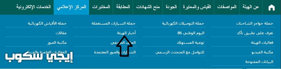 وظائف هيئة المواصفات والمقاييس 1438