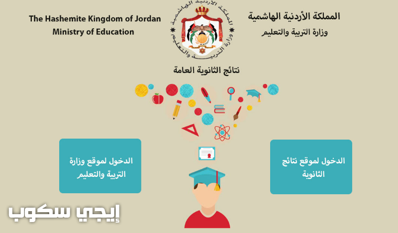 موقع التوجيهي وزارة التربية والتعليم الاردنية لإعلان نتائج شهادة الثانوية العامة 2017