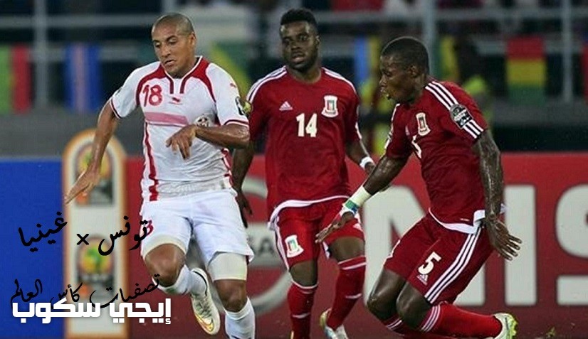 نتيجة مباراة تونس وغينيا