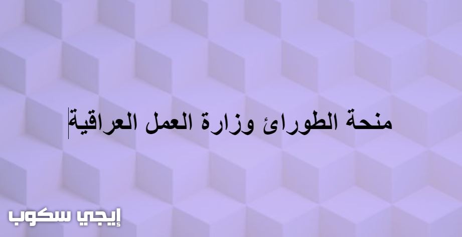أسماء وجبات منحة الطوارئ موقع وزارة العمل والتنمية الاجتماعية